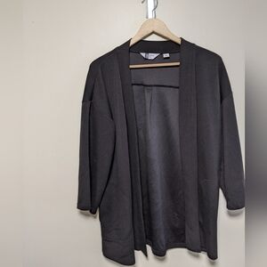 Modern Soul Black Open Front Cardigan | Size M